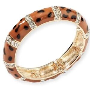 Park Lane Leopard Bombshell Bangle